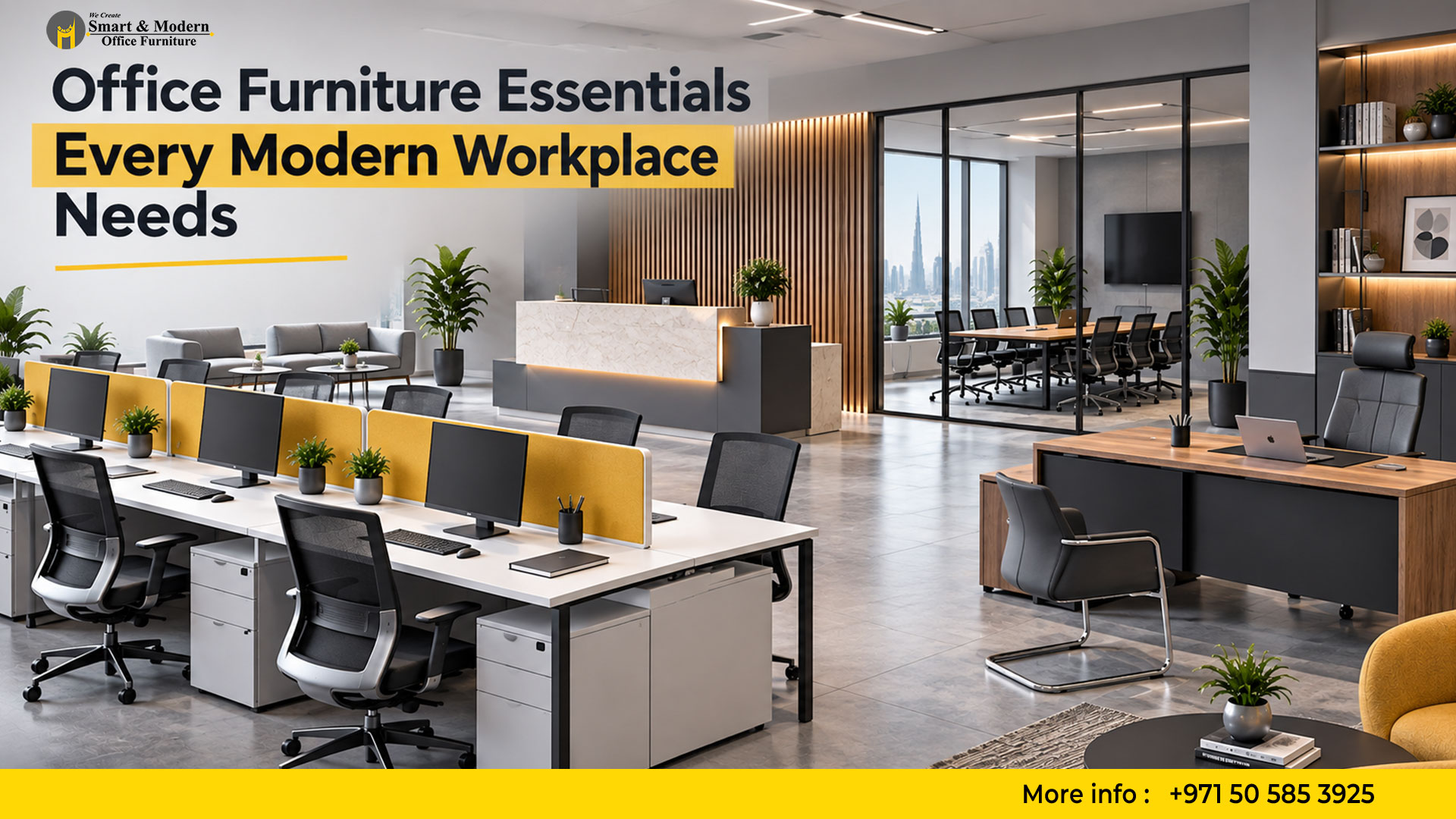 Office Furniture Essentials Every Modern Workplace Needs