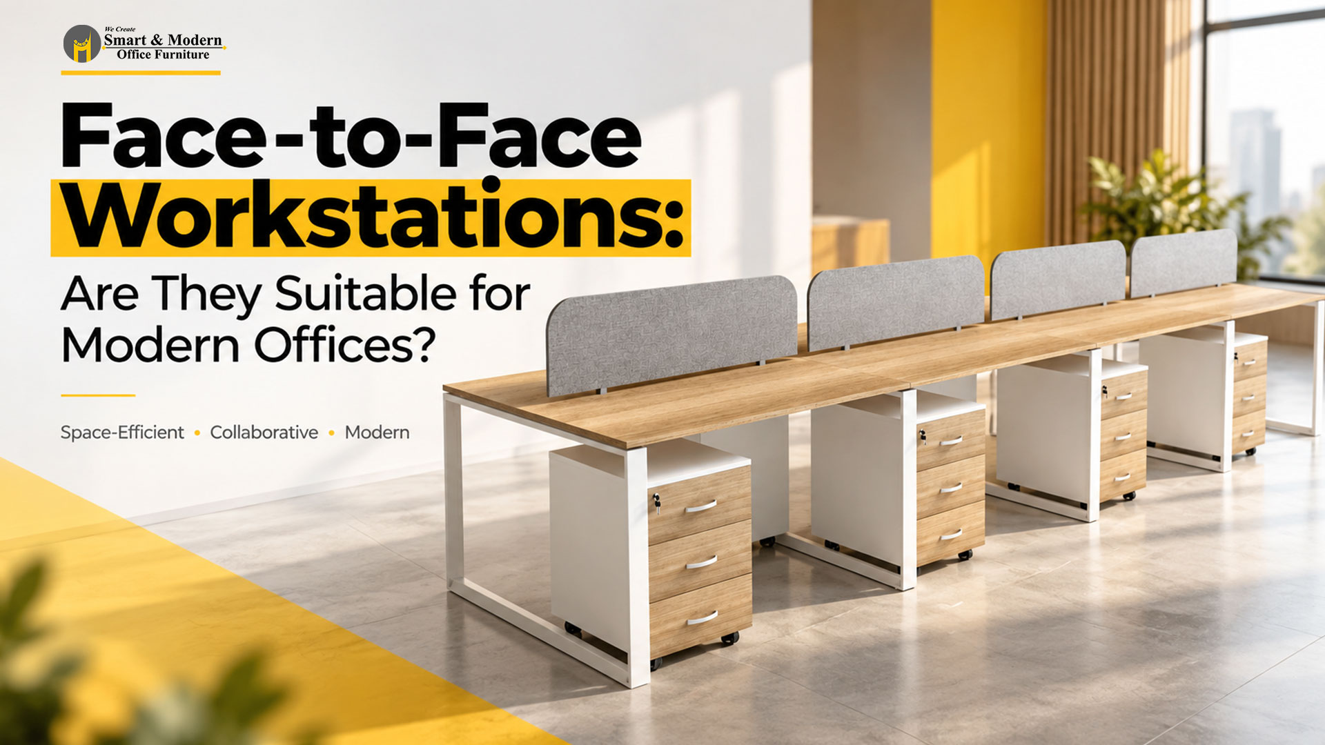 Face-to-Face Workstations: Are They Suitable for Modern Offices?