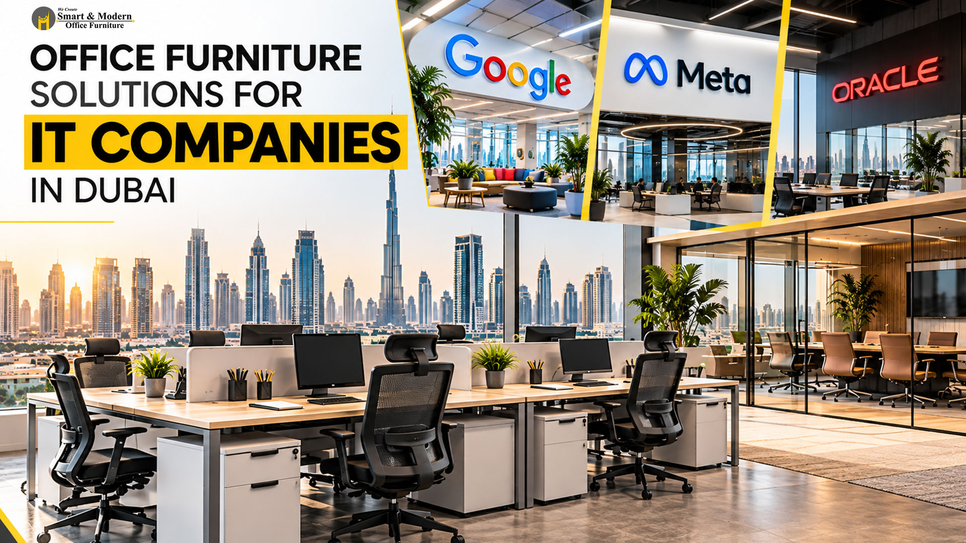 Office Furniture Solutions for IT Companies in Dubai