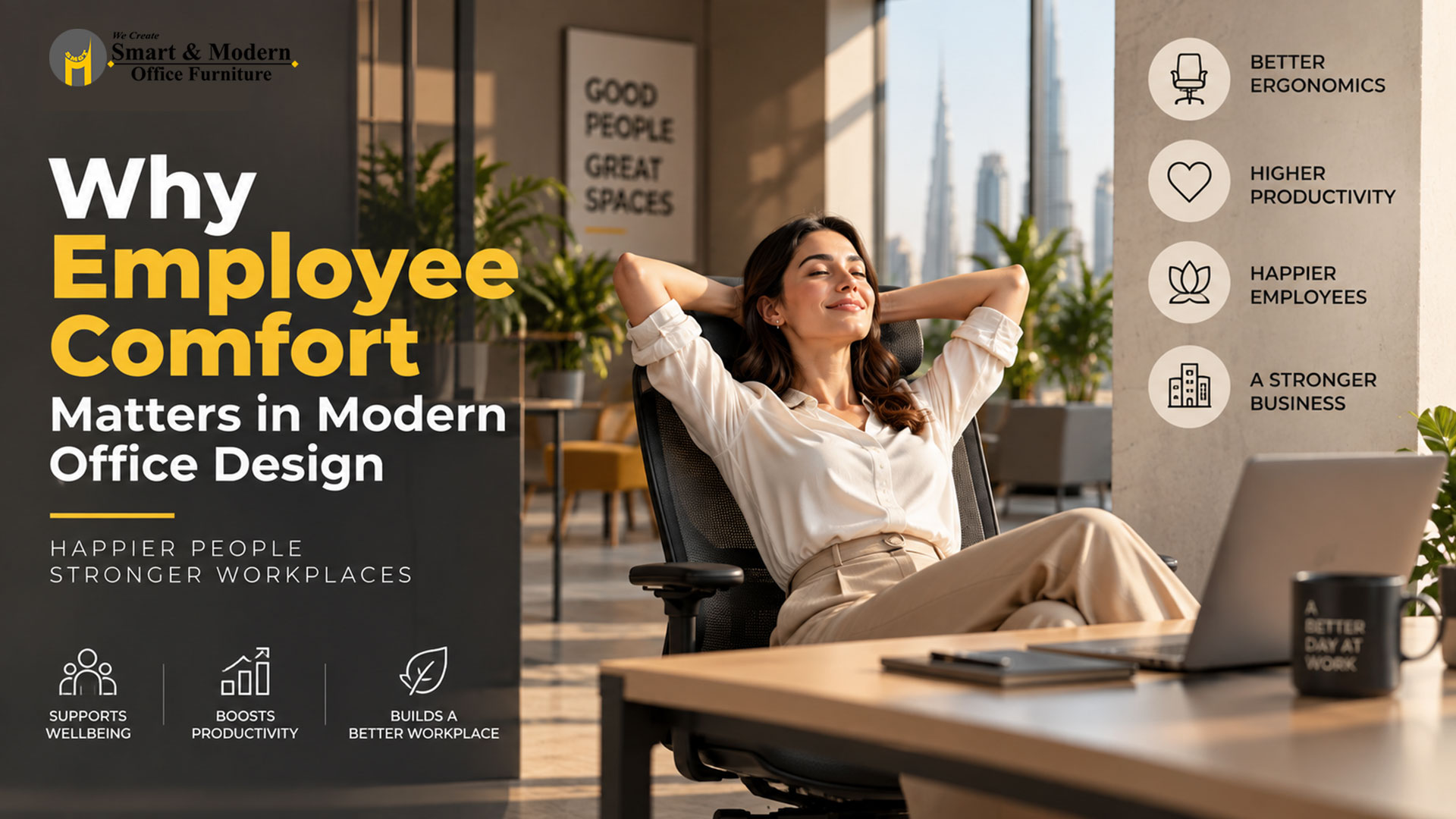 Why Employee Comfort Matters in Modern Office Design