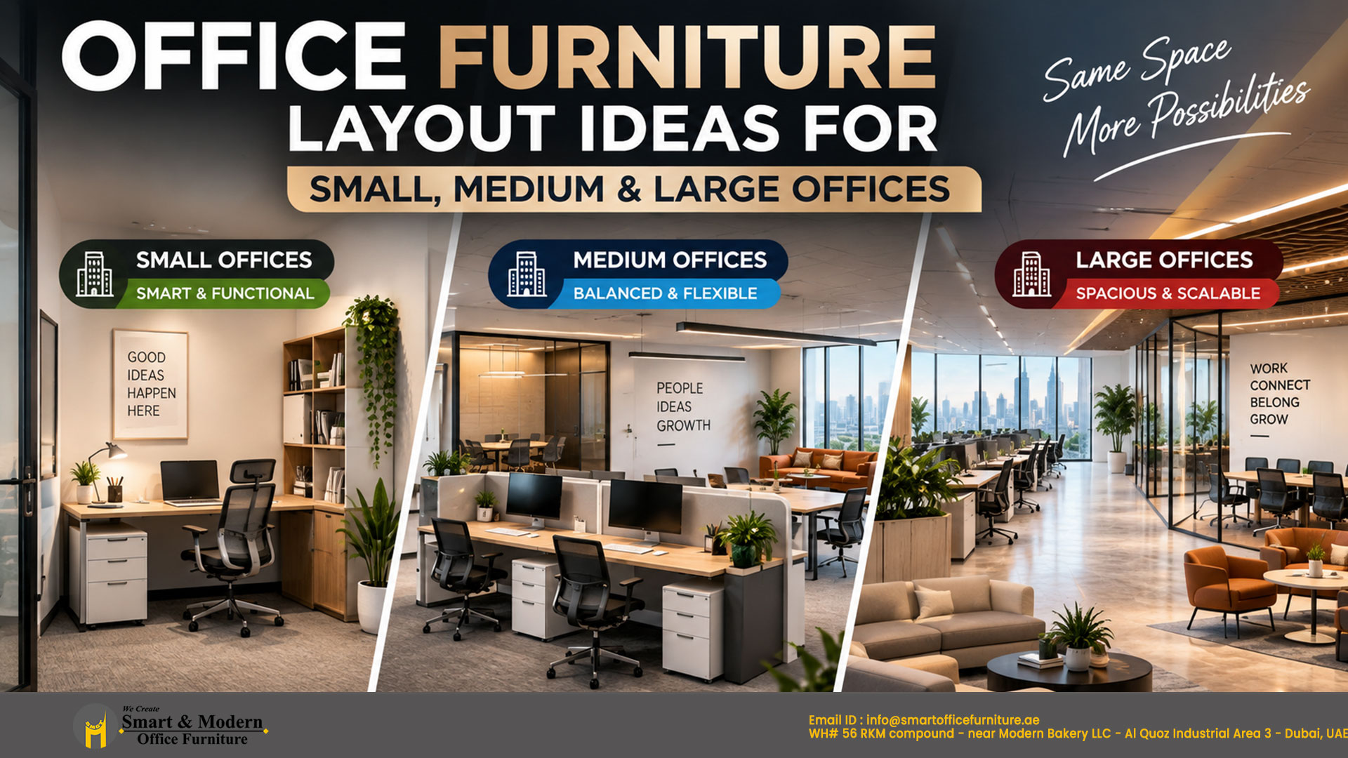 Office Furniture and Workspace Solution in UAE: The Complete Plan