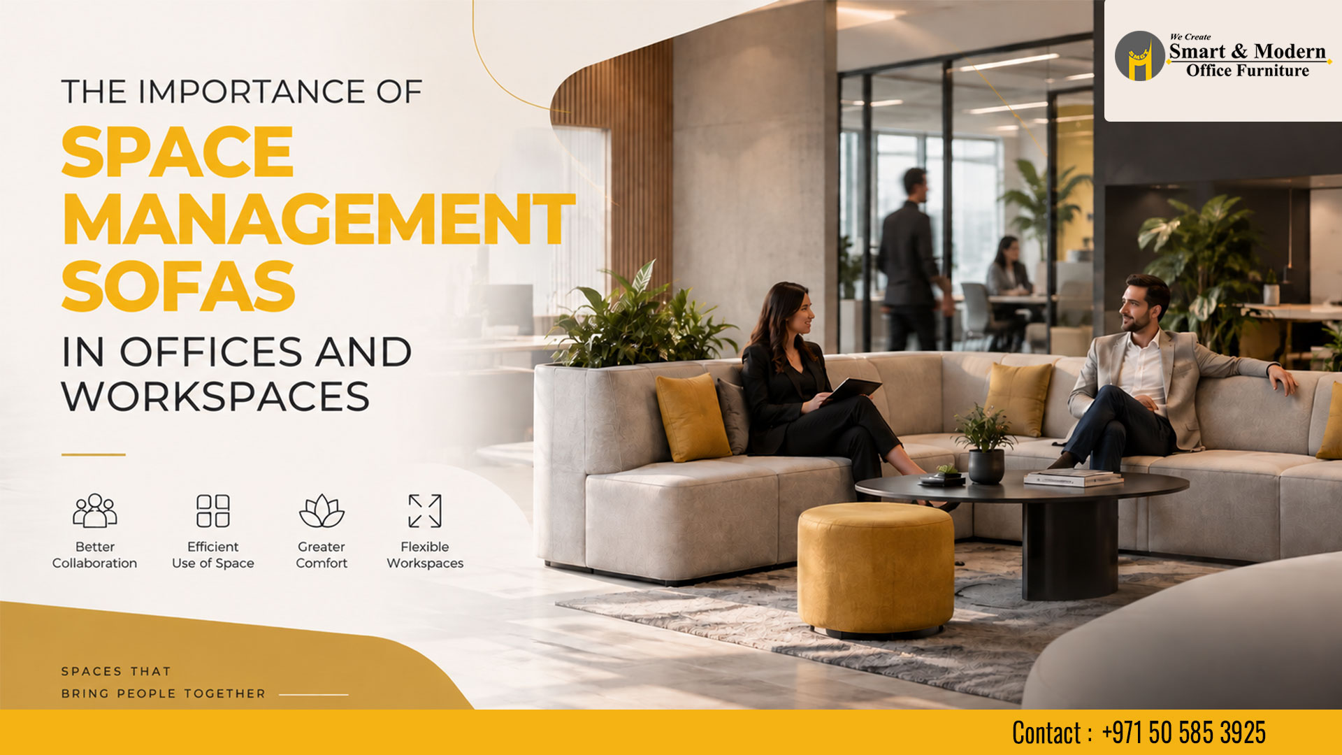 The Significance of Space-Saving Sofas in Offices and Workspaces