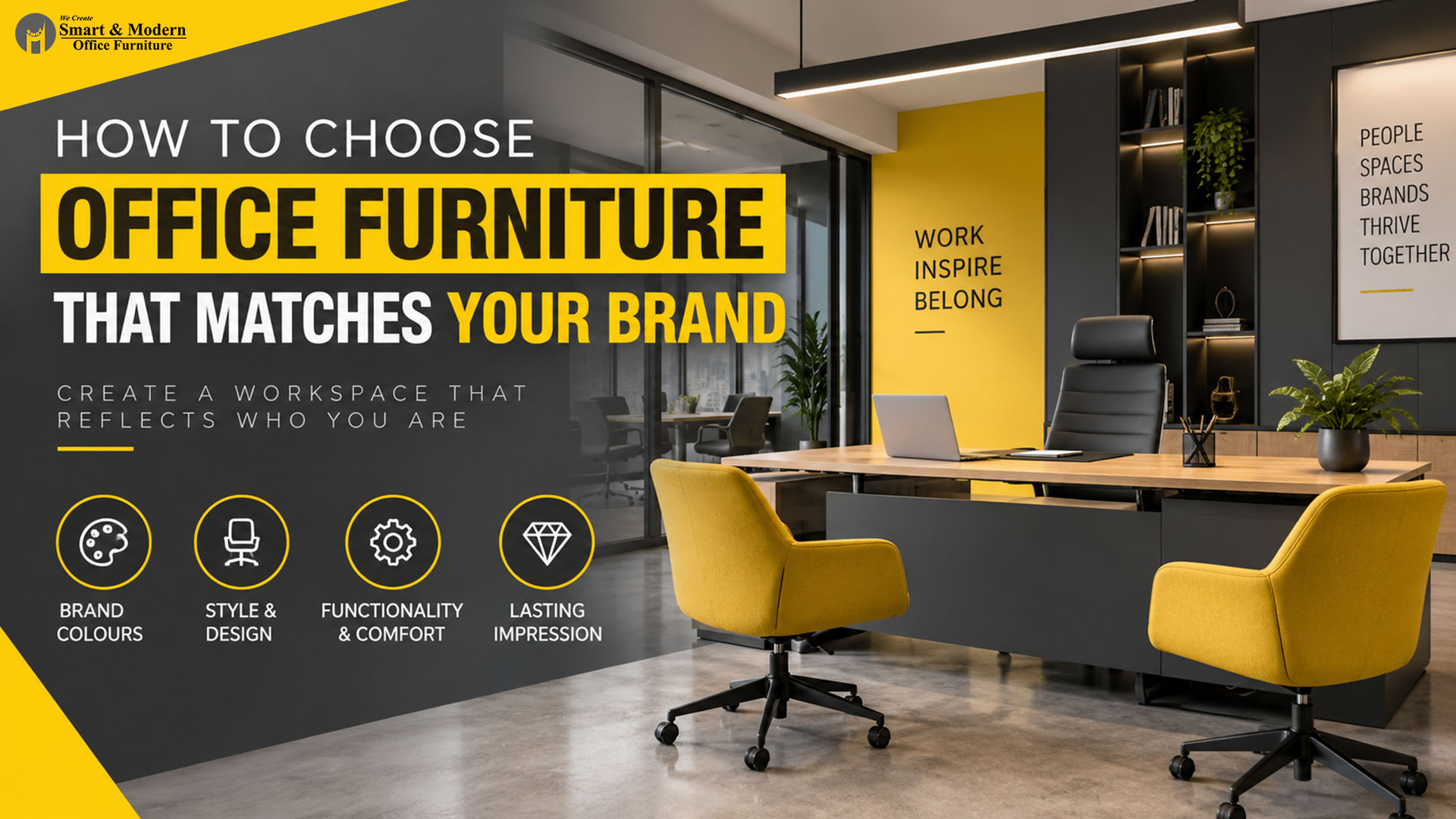 How to Choose Office Furniture That Matches Your Brand
