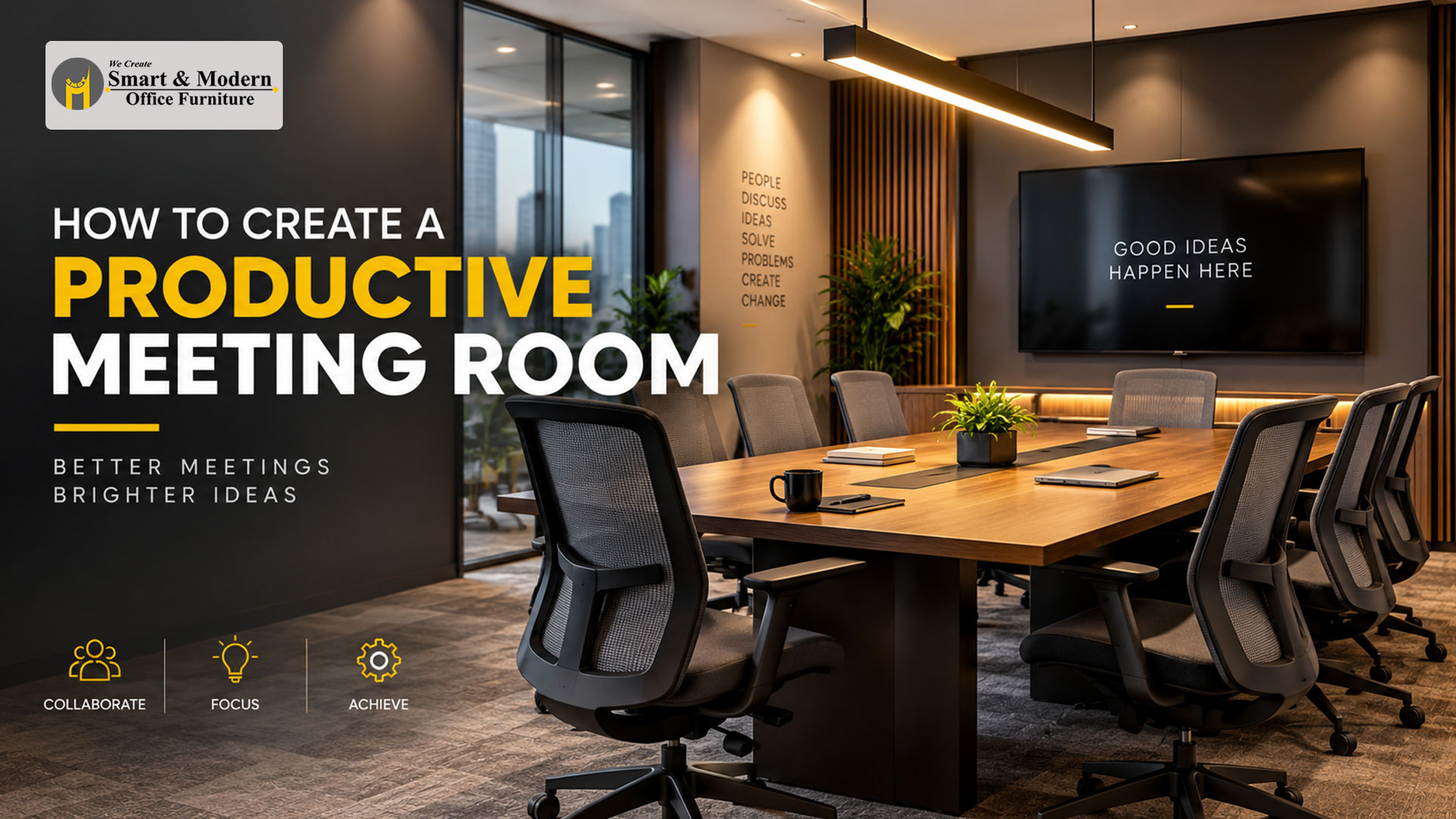 How to Create a Productive Meeting Room