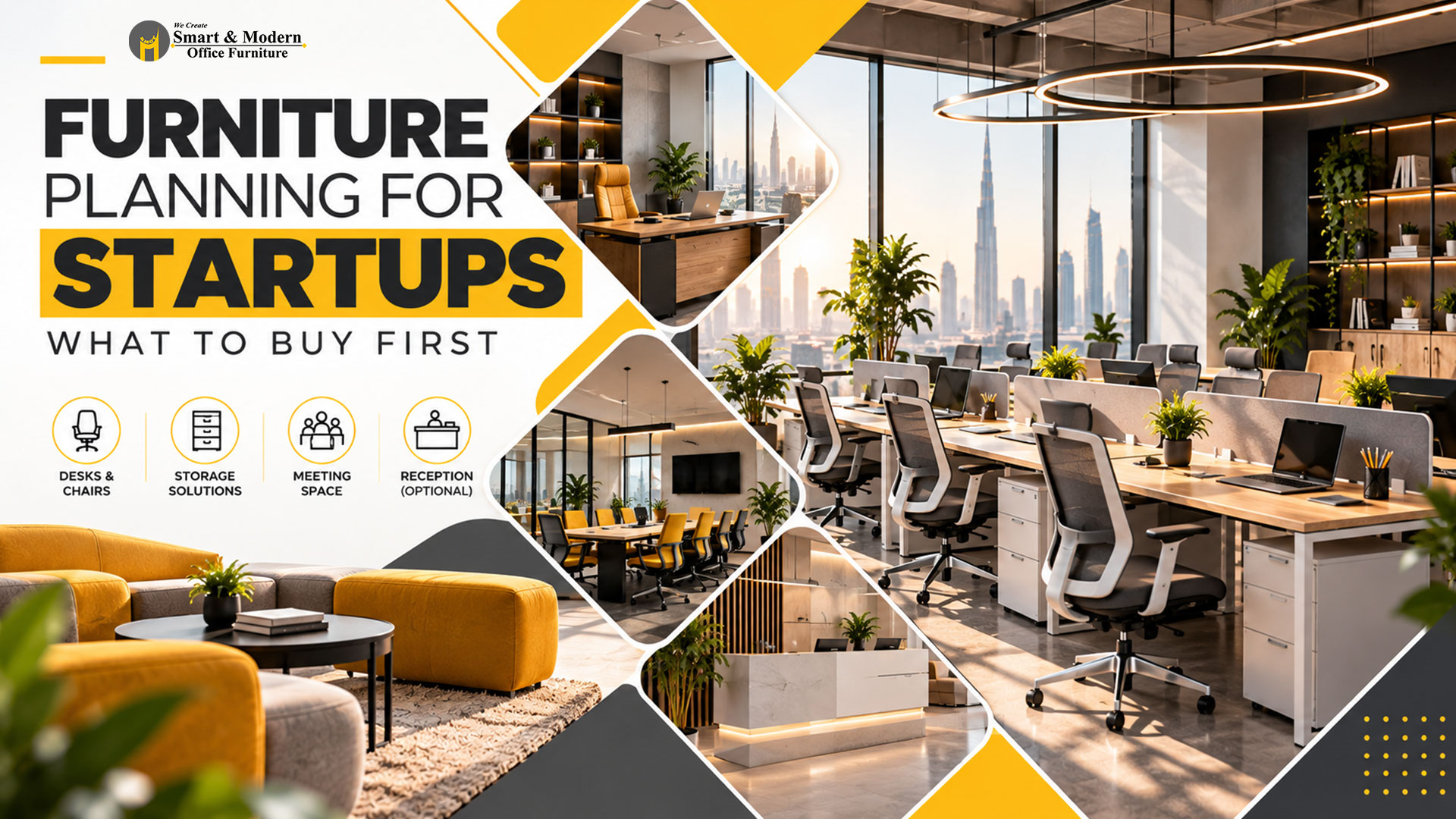 Furniture Planning for Startups: What to Buy First