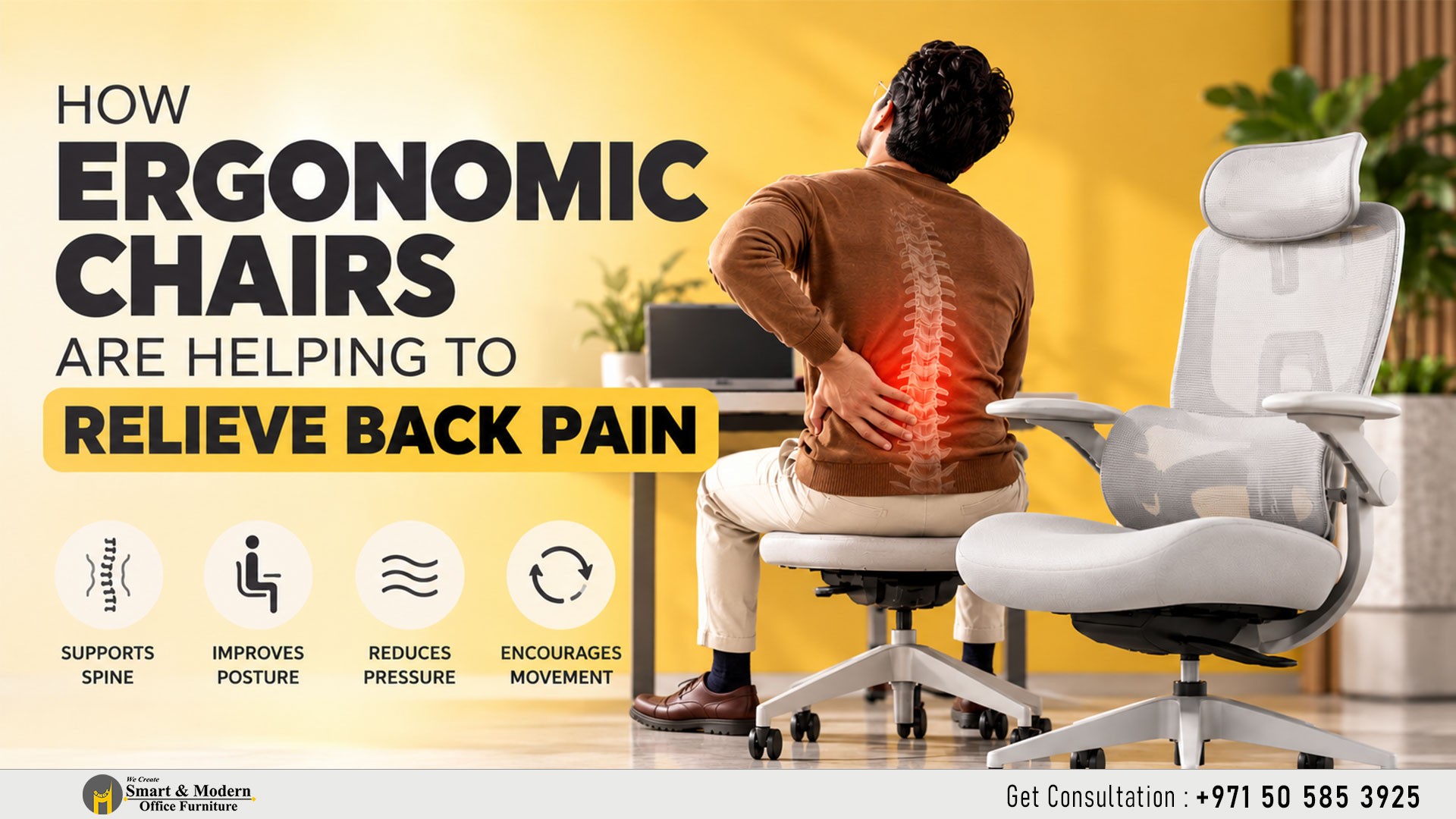 How Ergonomic Office Chairs Help Relieve Back Pain: A Complete Guide