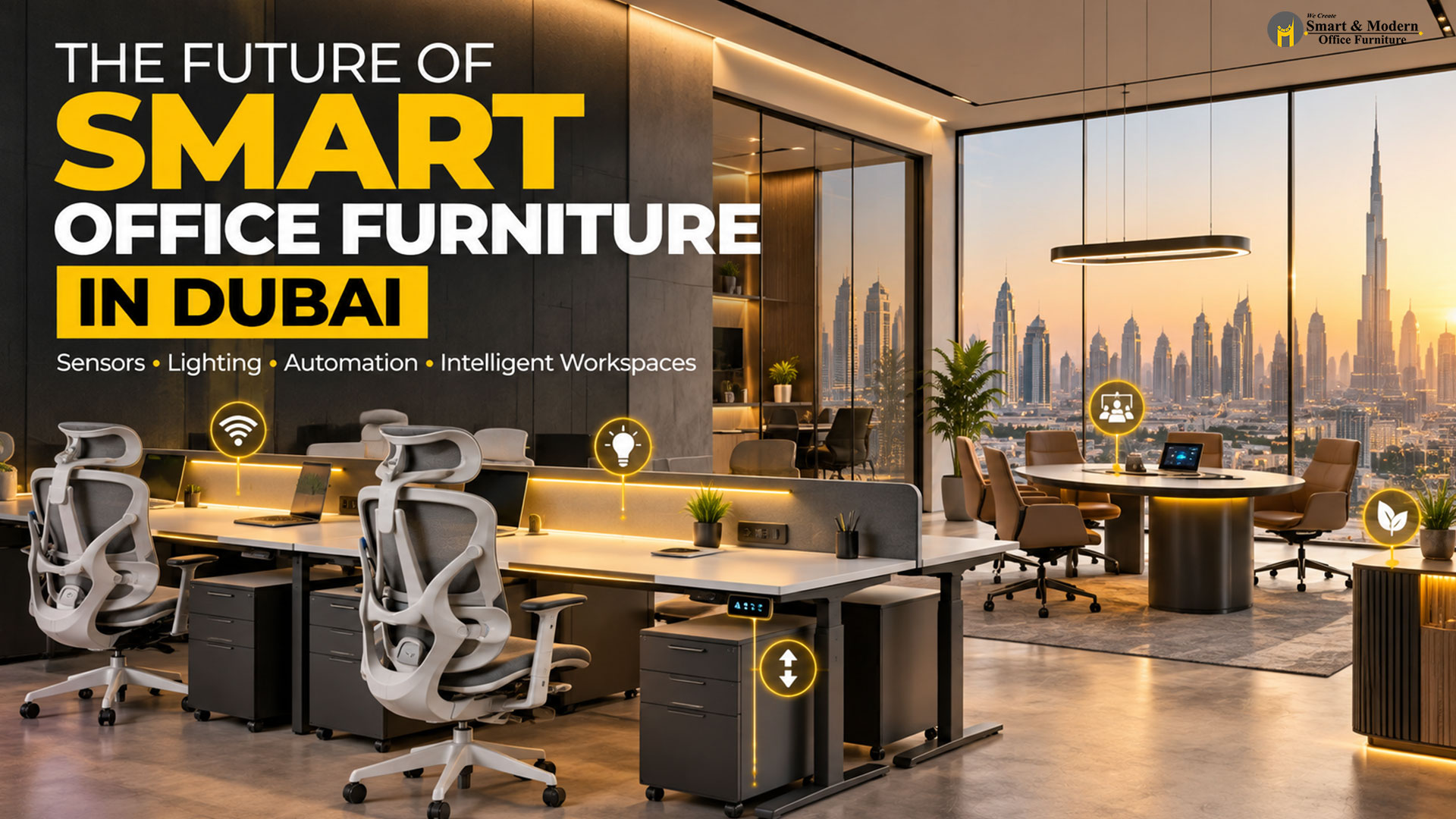 The Future of Smart Office Furniture in Dubai